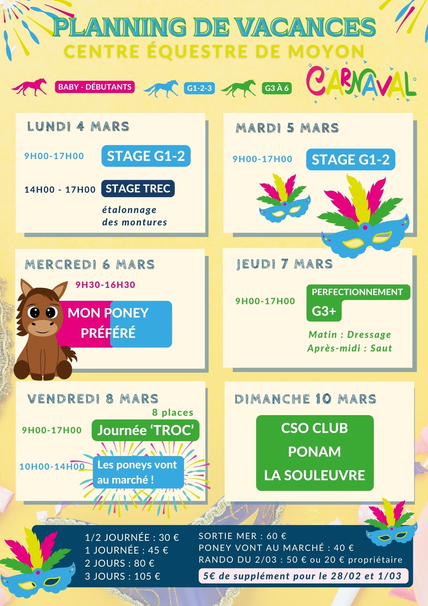 Moyon Equitation - Centre Equestre - Poney club - Saint-Lo - Manche