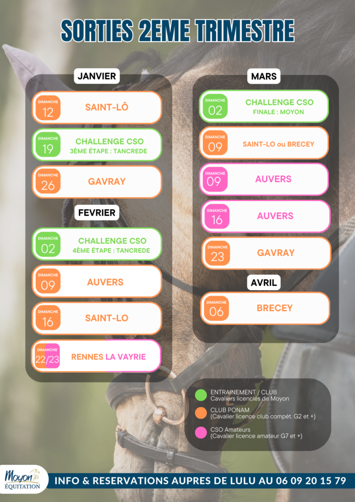 Moyon Equitation - Centre Equestre - Poney club - Saint-Lo - Manche
