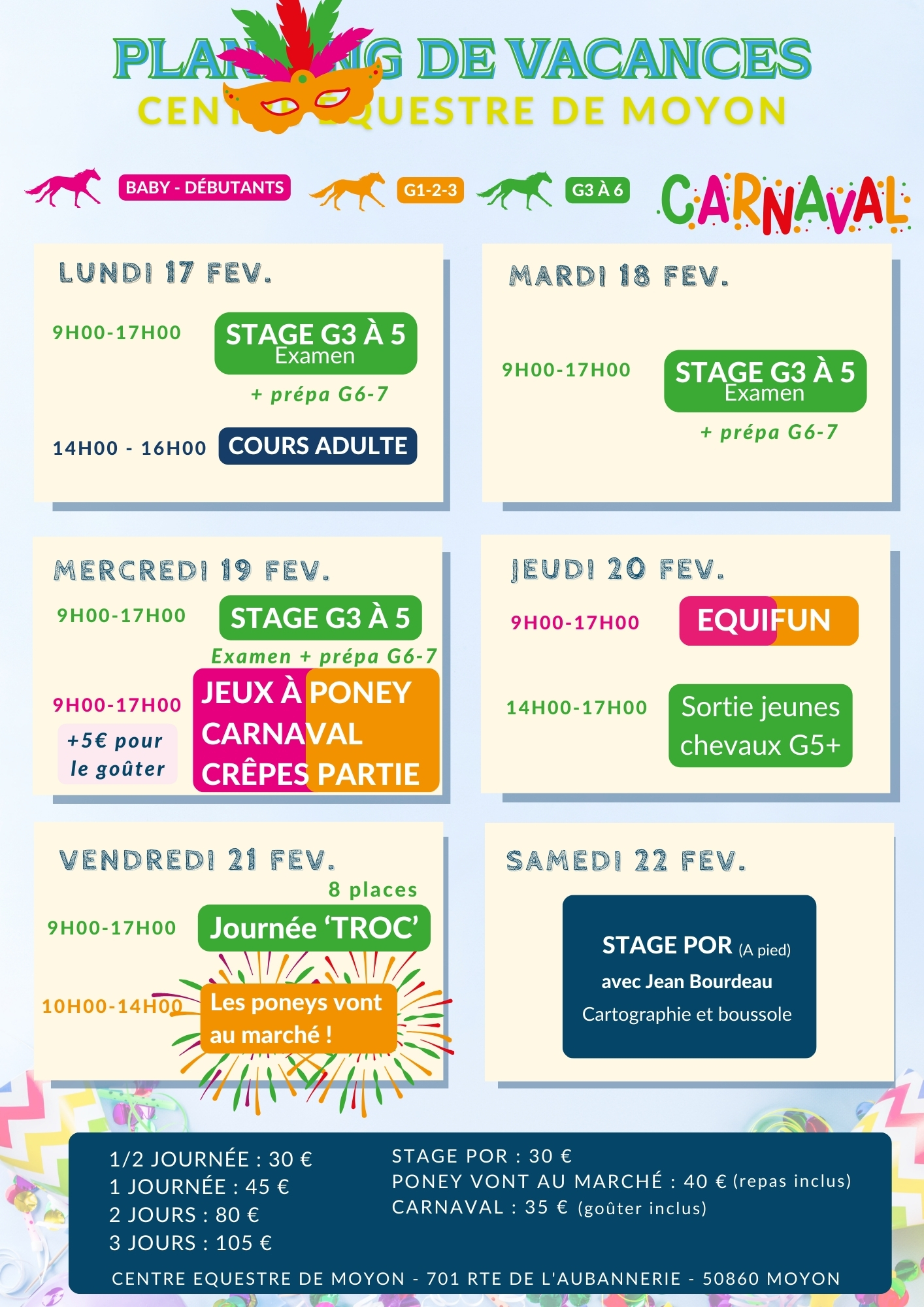 Moyon Equitation - Centre Equestre - Poney club - Saint-Lo - Manche